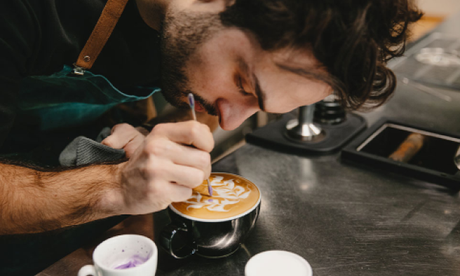 latte art formation niveau 2